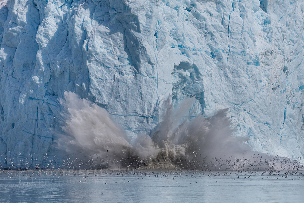 Calving Glacier