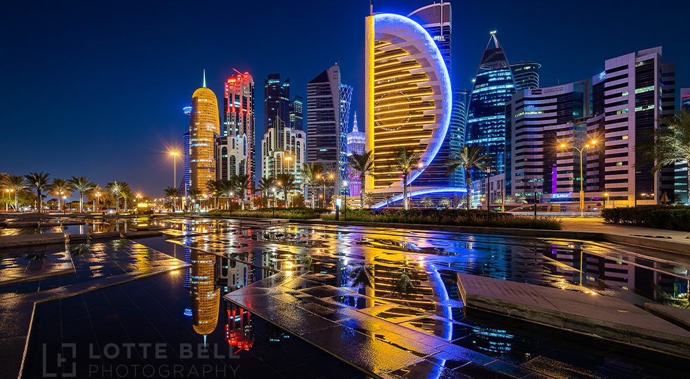 Doha by night