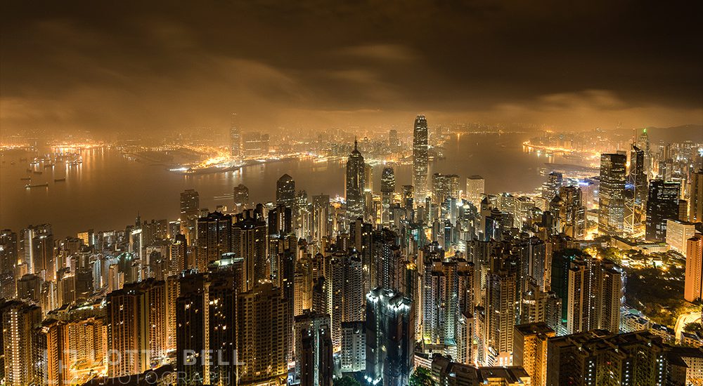 Hong Kong before dawn