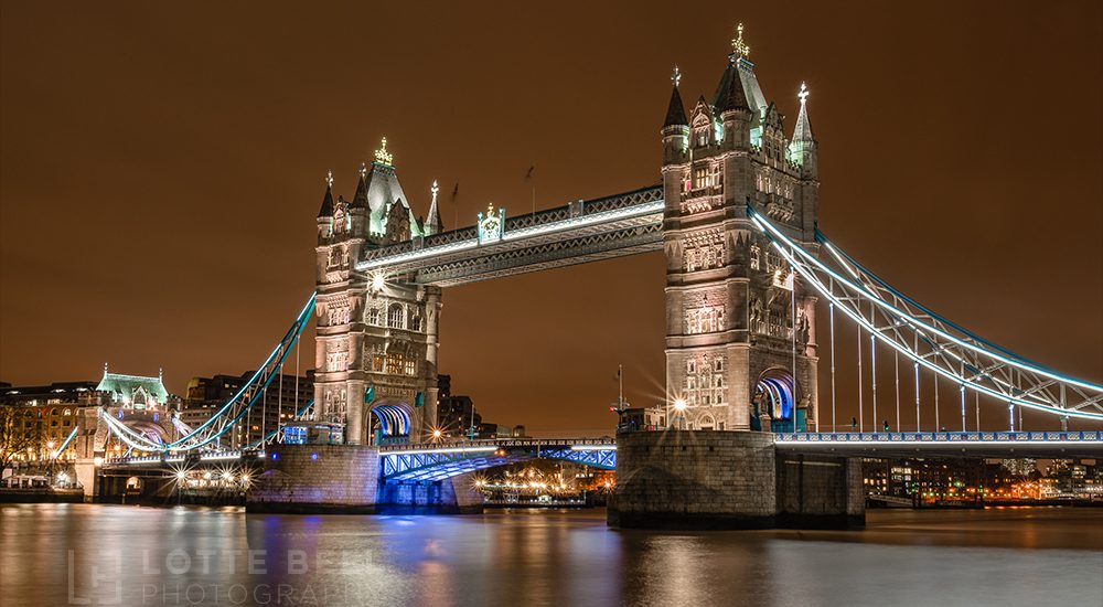 Tower Bridge by night