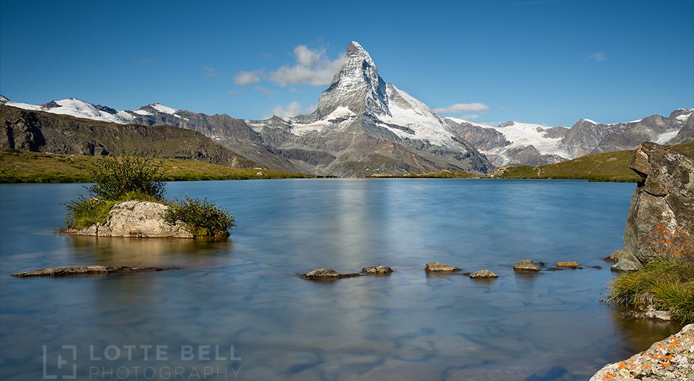 Stellisee, a mountain Lake